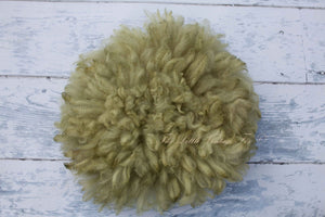 BEAUTIFUL SAGE TONES FLUFF BLANKET 55CM was $79 now only $65 0010